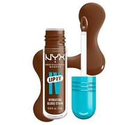 NYX Professional Makeup Lip IV Gloss Hydratant Effet Mouillé 12h Cocoa | Hautement Pigmenté, Fini Brillant, 16 nuances vibrantes