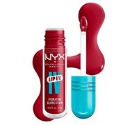 Nyx Professional Makeup, Lip Iv, Gloss, Jusqu'à 12h D'hydratation, Hautement Pigmenté, Fini Brillant, Red-Y.Set.Wet! Multicolore