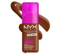 NYX Professional Makeup Fond de Teint Make 'Em Wonder Deep Truffle 38 30ml | Couvrance modulable, Enrichi acide hyaluronique, Extrait guarana, Tenue 24h, Formule vegan, 45 teintes disponibles