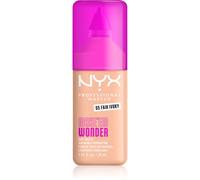 NYX Professional Makeup - Make 'Em Wonder - Fond de Teint - Tenue 24h - Pas d'effet plâtre - Acide Hyaluronique et extrait de Guarana - Formule Vegan - Teinte : Fair Ivory 05-30ml