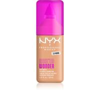 NYX Professional Makeup - Make 'Em Wonder - Fond de Teint - Tenue 24h - Pas d'effet plâtre - Acide Hyaluronique et extrait de Guarana - Formule Vegan - Teinte : Nude 10-30ml