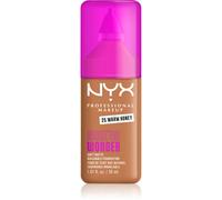NYX Fond de teint Make 'Em Wonder Léger matifiant Acide hyaluronique Teinte Warm Honey 30 ml