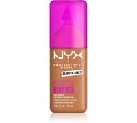 Nyx Professional Makeup Make `Em Wonder Fond De Teint Léger Matifiant Teinte 25 Warm Honey 30 Ml