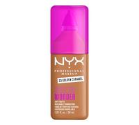 NYX Fond de Teint Acide hyaluronique et extrait de guarana Tenue 24h Vegan Golden Caramel 23-30ml