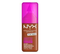 NYX Professional Makeup - Make 'Em Wonder - Fond de Teint - Tenue 24h - Pas d'effet plâtre - Acide Hyaluronique et extrait de Guarana - Formule Vegan - Teinte : Soft Mocha 35-30ml