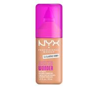 NYX Professional Makeup - Make 'Em Wonder - Fond de Teint - Tenue 24h - Pas d'effet plâtre - Acide Hyaluronique et extrait de Guarana - Formule Vegan - Teinte : Classic Ivory 11-30ml