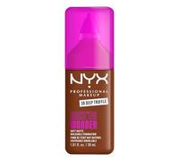 NYX Professional Makeup - Make 'Em Wonder - Fond de Teint - Tenue 24h - Pas d'effet plâtre - Acide Hyaluronique et extrait de Guarana - Formule Vegan - Teinte : Deep Truffle 38-30ml
