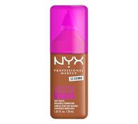 NYX Professional Makeup - Make 'Em Wonder - Fond de Teint - Tenue 24h - Pas d'effet plâtre - Acide Hyaluronique et extrait de Guarana - Formule Vegan - Teinte : Sienna 33-30ml