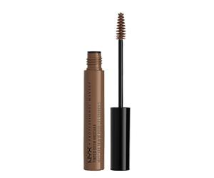 NYX Professional Makeup Mascara à Sourcils Tinted Brow, Hautement Pigmenté, Formule Gel Crémeuse pour Teinter et Structurer, 6,5 mL, Couleur : Chocolate (02)
