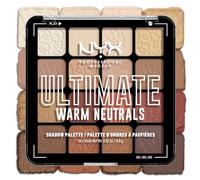 NYX Professional Makeup Palette de Fards à Paupières Ultimate Shadow, 16 couleurs, Finition Intense et Longue Durée, Formule Vegan Sans Ingrédients d'Origine Animale ou Dérivé, Warm Neutrals
