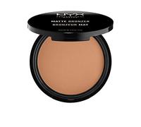 NYX Professional Makeup Poudre Compacte Bronzante Corps et Visage Matte Bronzer, Sans Reflets, Teinte : Light (01)
