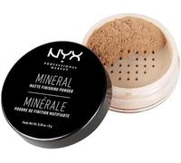 NYX Professional Makeup Poudre de Finition Minérale, Poudre Libre, Fini Mat, Contrôle de la Brillance, Teinte : Medium/Dark