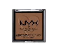 NYX Professional Makeup Poudre Matifiante Can't Stop Won't Stop Deep | Fini ultra-mat longue durée, Minimise sébum et brillance, Formule légère sans effet poudreux, Prolonge tenue fond de teint