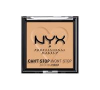 NYX Professional Makeup Poudre Matifiante Can't Stop Won't Stop Golden | Fini ultra-mat longue durée, Minimise sébum et brillance, Formule légère sans effet poudreux, Prolonge tenue fond de teint