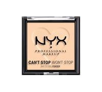 NYX Professional Makeup Poudre Matifiante Can't Stop Won't Stop Light | Contrôle sébum et brillance, Sans transfert ni oxydation, Formule légère modulable, Tenue longue durée sans retouches