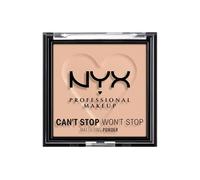 NYX Professional Makeup Poudre Matifiante Can't Stop Won't Stop Medium | Contrôle sébum et brillance, Fini ultra-mat longue durée, Sans transfert ni oxydation, Formule légère modulable