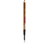NYX Professional Makeup – Crayon à sourcils Powder Louder – Microfibres bambou, tenue 12h – Auburn