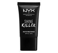 NYX Professional Makeup Primer Shine Killer, Base de Maquillage, Poudre Charbon Matifiante, Formule Vegan, 20 ml