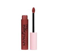 NYX Professional Makeup Rouge à Lèvres Liquide Mat Lip Lingerie XXL, Longue Tenue, Formule Vegan, Sans transfert, Teinte : Straps Off (08)