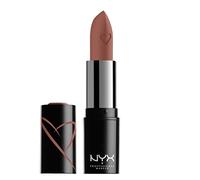 NYX Professional Makeup Rouge à Lèvres Shout Loud Satin, Couleur Ultra-Saturée, Teinte : Cali (02)