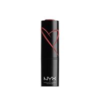 NYX Professional Makeup Rouge à Lèvres Shout Loud Satin, Couleur Ultra-Saturée, Teinte : Chic (04)