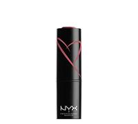 NYX Professional Makeup Rouge à Lèvres Shout Loud Satin, Couleur Ultra-Saturée, Teinte : Desert Rose (05)