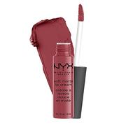 NYX Professional Makeup Rouge à Lèvres Soft Matte Lip Cream, Fini Mat Crémeux, Couleur Ultra-Pigmentée, Tenue Longue Durée, Teinte : Budapest (25)
