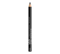 NYX Professional Makeup Slim Eye Pencil Crayon Eyeliner Black Shimmer | Formule crémeuse longue tenue, Résiste aux bavures, Application facile, Fins et affûtés, Nuances envoûtantes