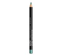 NYX Professional Makeup Slim Eye Pencil Crayon Eyeliner Écume de Mer | Formule crémeuse longue tenue, Résiste aux bavures, Application facile, Fins et affûtés, Teinte Seafoam