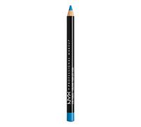 NYX Professional Makeup Slim Eye Pencil Crayon Eyeliner Electric Blue | Formule crémeuse longue tenue, Résiste aux bavures, Fins et affûtés, Nuances envoûtantes, Application facile