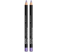 NYX Professional Makeup - Slim Eye Pencil - Crayon eyeliner - Fins et affûtés - Formule crémeuse - Longue tenue - Lavender Shimmer (Lot de 2)