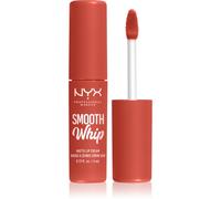 NYX Professional Makeup Rouge à Lèvres Crème Mat Smooth Whip, Couleur Vive, Texture Crème Fouettée, Formule Vegan, Teinte : Kitty Belly (02)