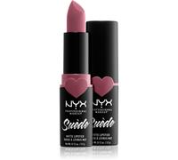 NYX Professional Makeup Suede Matte Lipstick barra de labios matificante tono 28 Soft Spoken 3.5 g