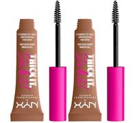 NYX Professional Makeup Thick It Stick It Mascara sourcils Auburn (Lot de 2)
