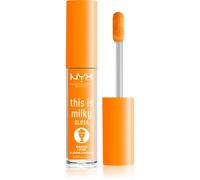 NYX Professional Makeup This is Milky Gloss Milkshakes brillant à lèvres hydratant avec parfum teinte 14 Mango Lassi 4 ml