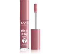 NYX Professional Makeup This is Milky Gloss Milkshakes brillant à lèvres hydratant avec parfum teinte 11 Ube Milkshake 4 ml