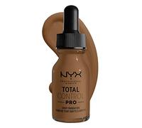 NYX Professional Makeup Total Control Pro Drop Fond de Teint Goutte à Goutte, Dosage Précis, Couvrance Modulable et Personnalisable, Formule Vegan, Fini Naturel, 13 ml, Teinte : Deep Sable