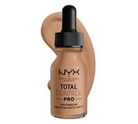 NYX Professional Makeup Total Control Pro Drop Fond de Teint Goutte à Goutte, Dosage Précis, Couvrance Modulable et Personnalisable, Formule Vegan, Fini Naturel, 13 ml, Teinte : Classic Tan