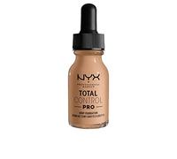 NYX Professional Makeup Total Control Pro Drop Fond de Teint Goutte à Goutte, Dosage Précis, Couvrance Modulable et Personnalisable, Formule Vegan, Fini Naturel, 13 ml, Teinte : Medium Olive