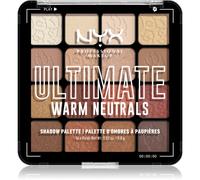 NYX Professional Makeup Ultimate Shadow Palette fard à paupières teinte Warm Neutrals 16x0,8 g