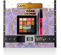 NYX Professional Makeup Maquillage des yeux Eyeliner X-mas Vegan Eye Pass Color Palette 0,83 g + Epic Ink Liner 1 ml + On The Rise Volume Mascara 10 ml 1 Stk.