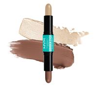 NYX Professional Makeup Wonder Stick Dual Face Lift stick contour double embout teinte 02 Universal Light 2x4 g