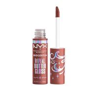 NYX Professional Makeup x Bridgerton - Gloss à Lèvres Repulpant - Collection limitée - Formule Vegan - Butter Gloss - Teinte : 02 Praline