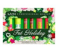 NYX Professional Makeup Xmas Fat Holiday Coffret cadeau lèvres 6 pcs