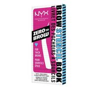 Nyx Professional Makeup - Zero To Brow - Livret De Pochoirs À Sourcils-Pas De Couleur Pas de couleur