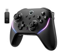 NYXI Master P1 2.4G Manettes PC Switch - Joystick à effet Hall, déclencheur à effet Hall et micro variable, contrôle audio, turbo/vibration ajustable, Quick Lock programmable - pour PC/Switch/iOS