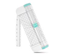 NyxSeat 1 cutter multifonction, portable, coupe-papier multifonction, manuel d'étudiant, coupe-papier A5, convient pour couper tous les types de papier (vert menthe)