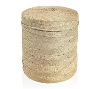 NyxSeat 1 jeu de corde de jute avec 1 sac non tissé, corde de jute épaisse à 4 brins, corde de jardin, corde à enrouler, corde de chanvre naturel, corde de bricolage, adaptée pour l'art, l'artisanat