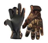 NyxSeat 1 paire de gants de pêche, gants antidérapants, gants tout-terrain, accessoires de sports de plein air, gants imperméables sans doigts, adaptés pour les sports de plein air et le camping