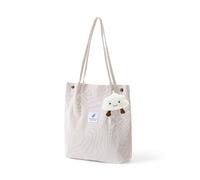 NyxSeat 1 sac à main pour femme avec 1 pendentif nuage en peluche, sac à main ultra léger de grande capacité, sac à bandoulière décontracté tendance pour le travail, l'école, les voyages, le shopping